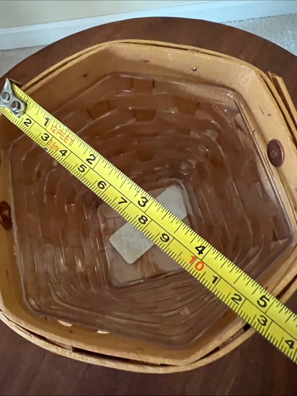 Longaberger 2001 Cancer Basket-SFH